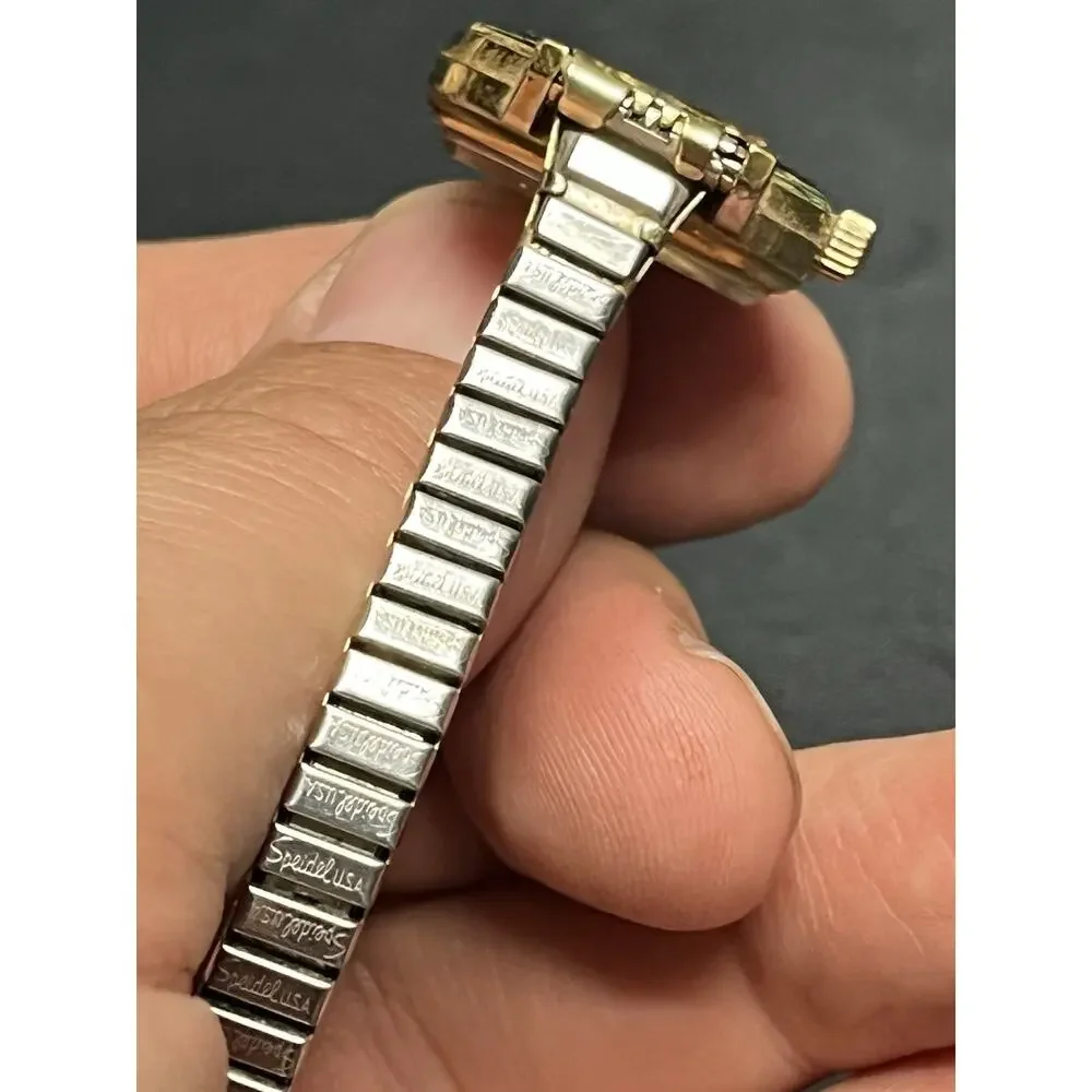 Vintage Bulova Accutron 10k RGP Case Back 247, Untested.